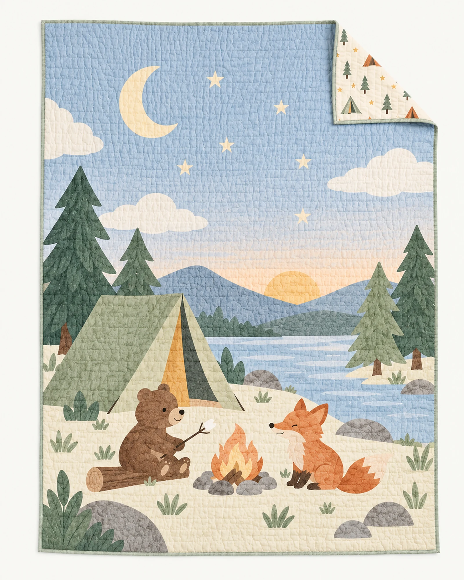 Camping Adventure Quilt — image 1