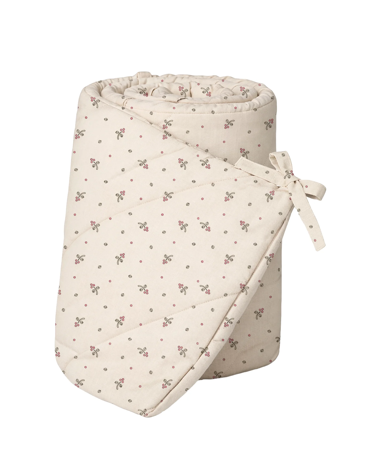 Cherry Ditsy Bed Bumper