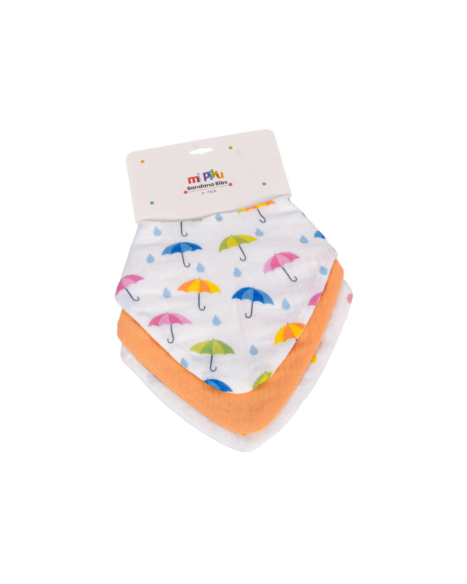 Rainy Day Bandana Bib Set