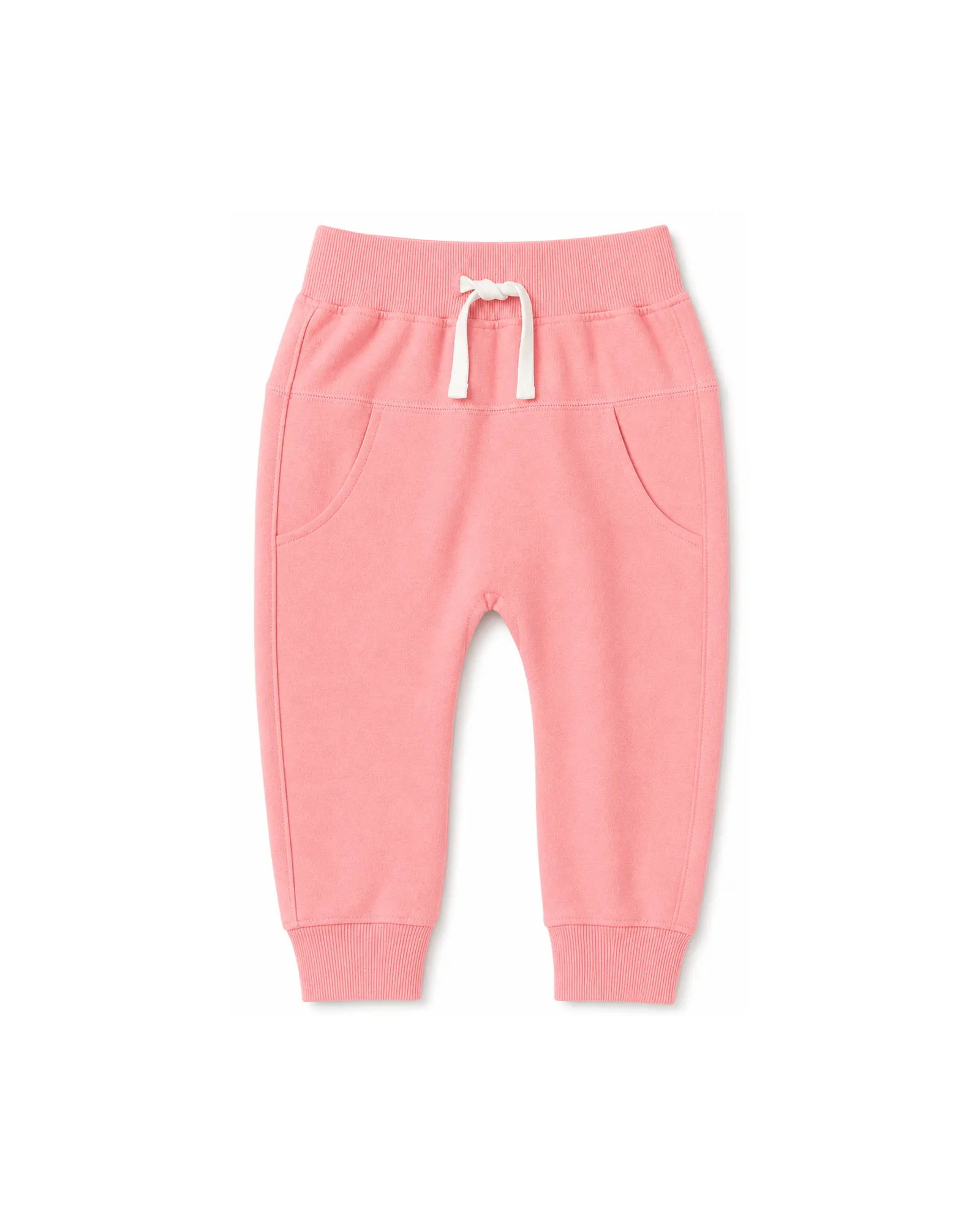 Pink Knit Joggers