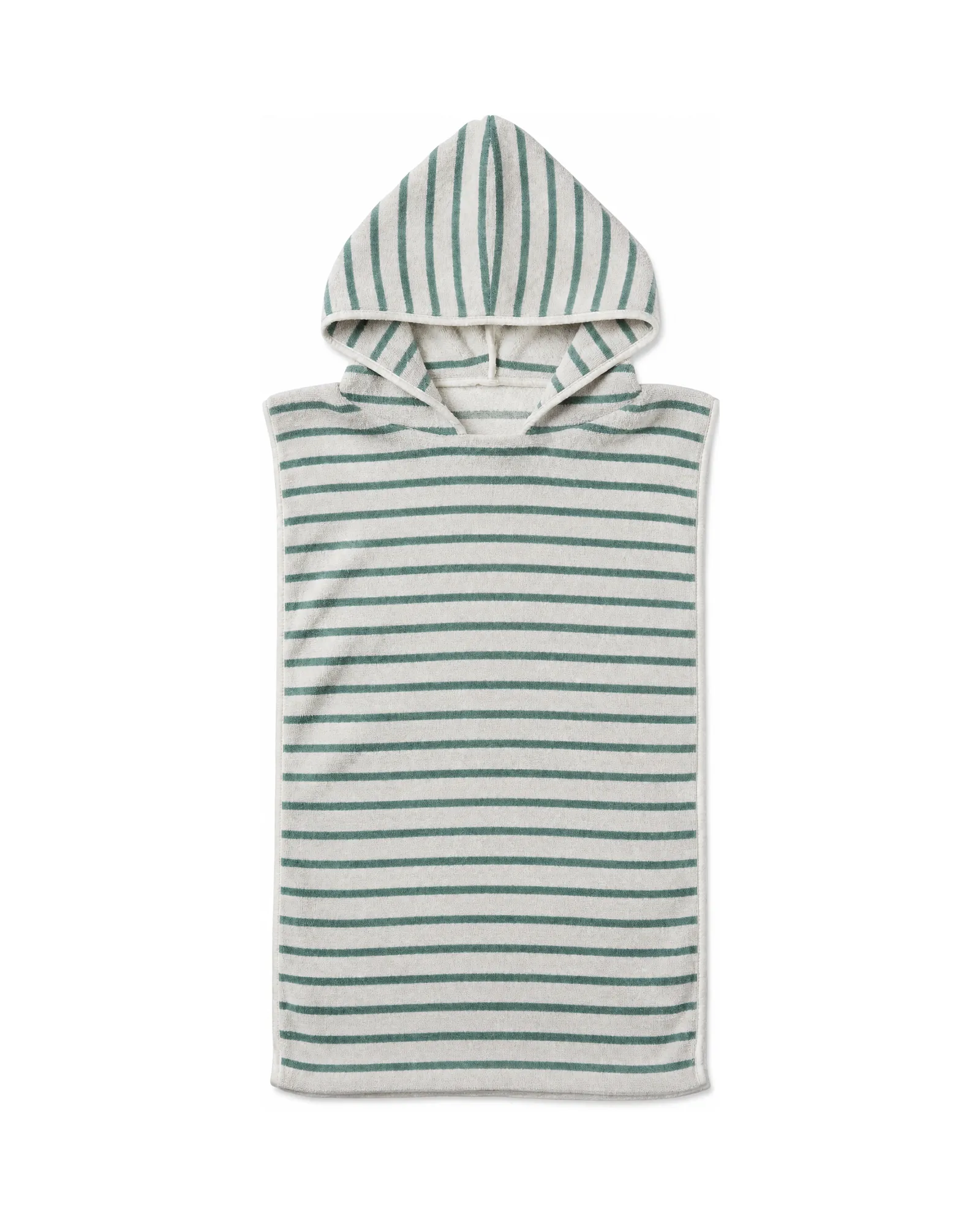 Sage Stripe Hooded Towel