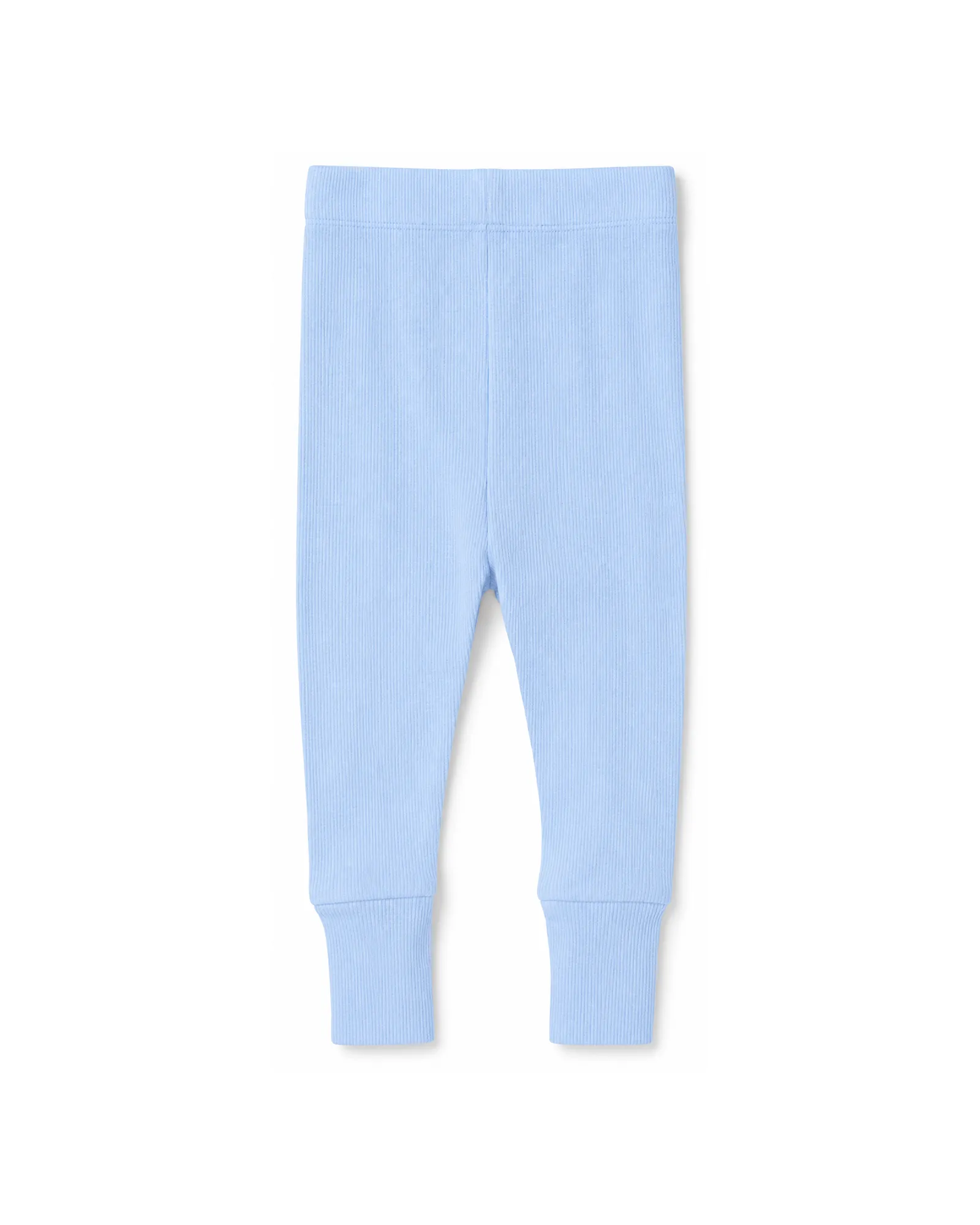 Sky Blue Knit Leggings