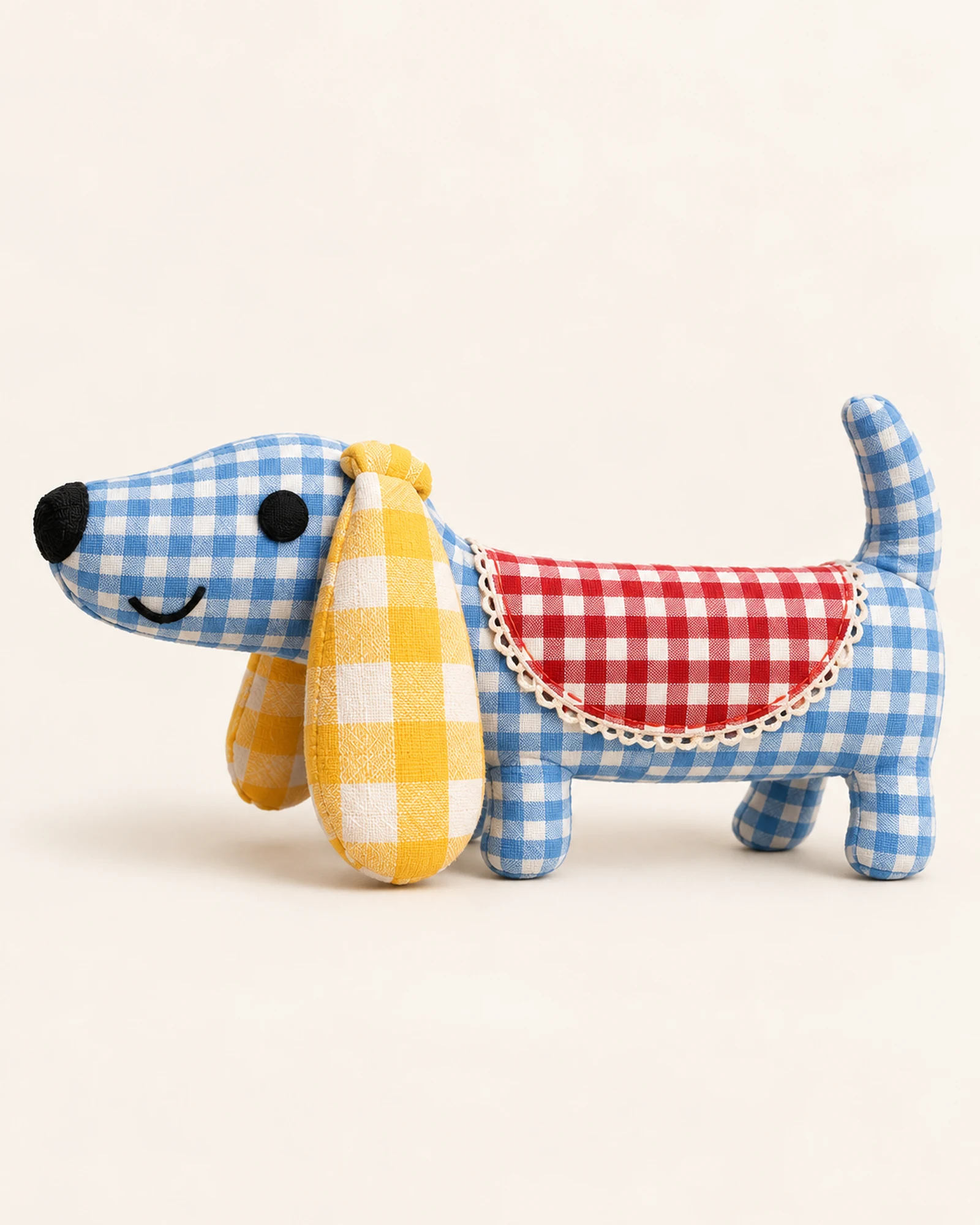Gingham Dachshund