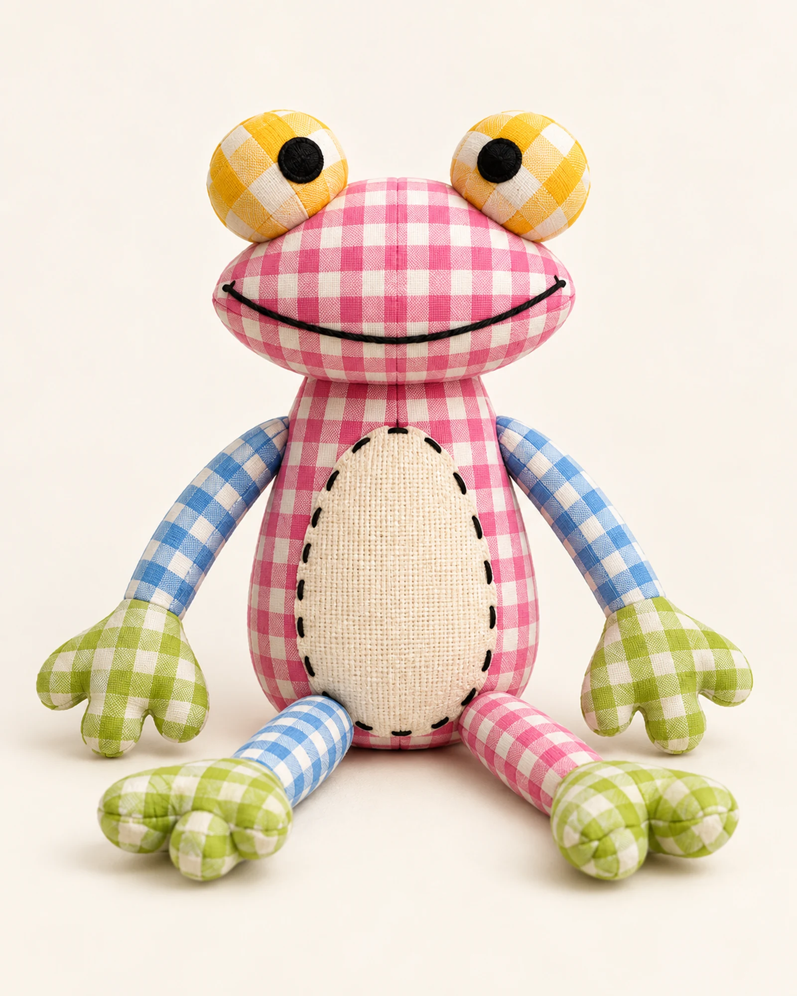 Gingham Frog