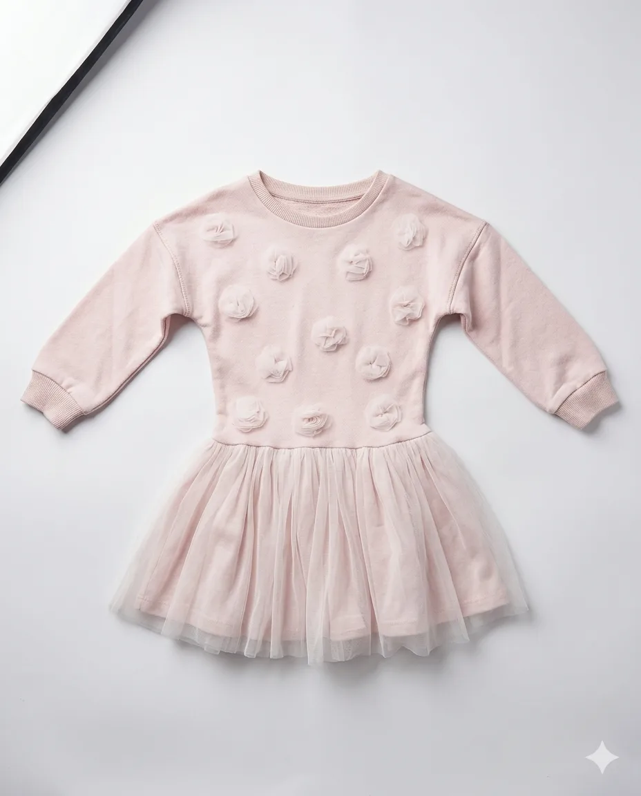 Blush Blossom Dress