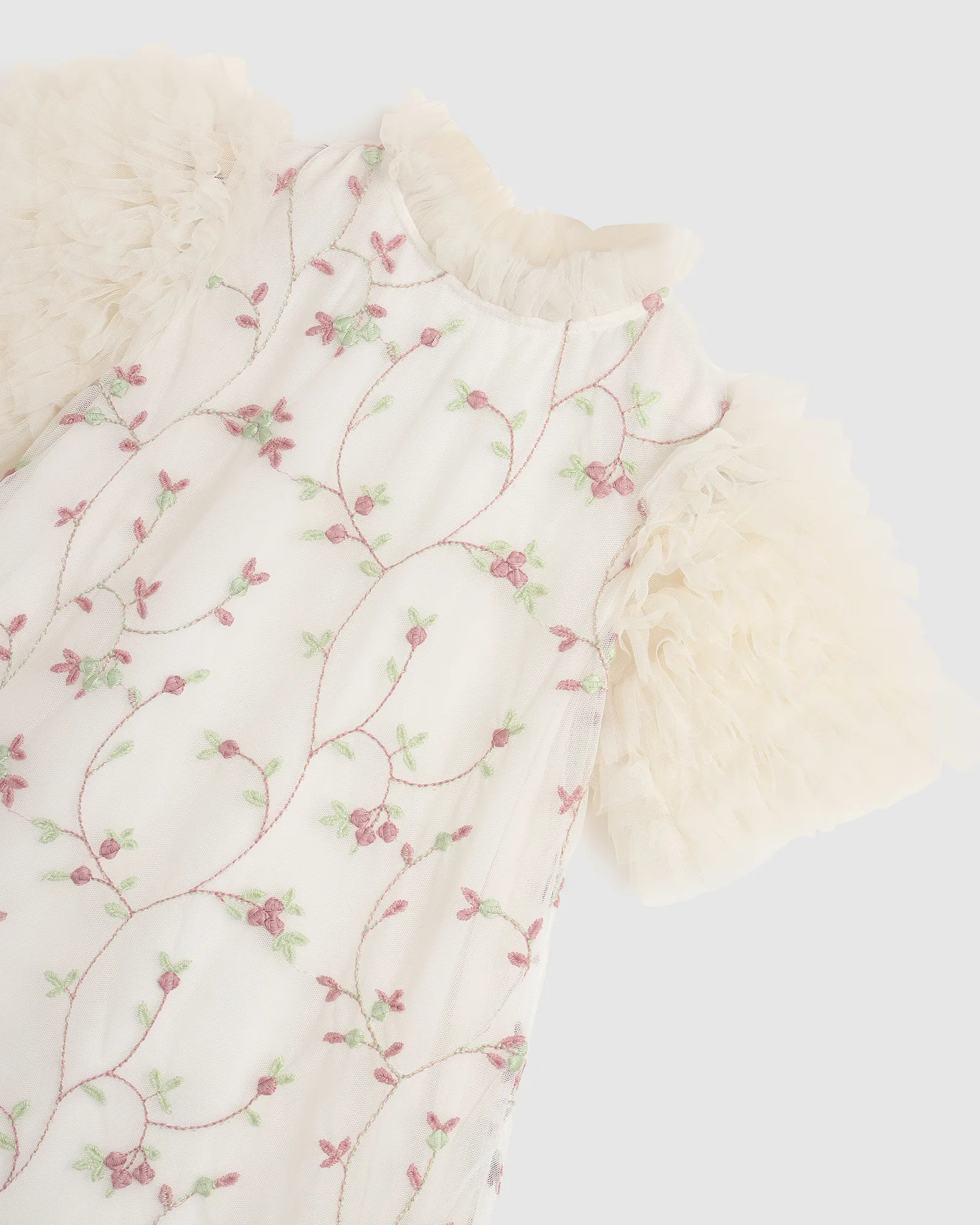 Embroidery Net Dress thumbnail 3