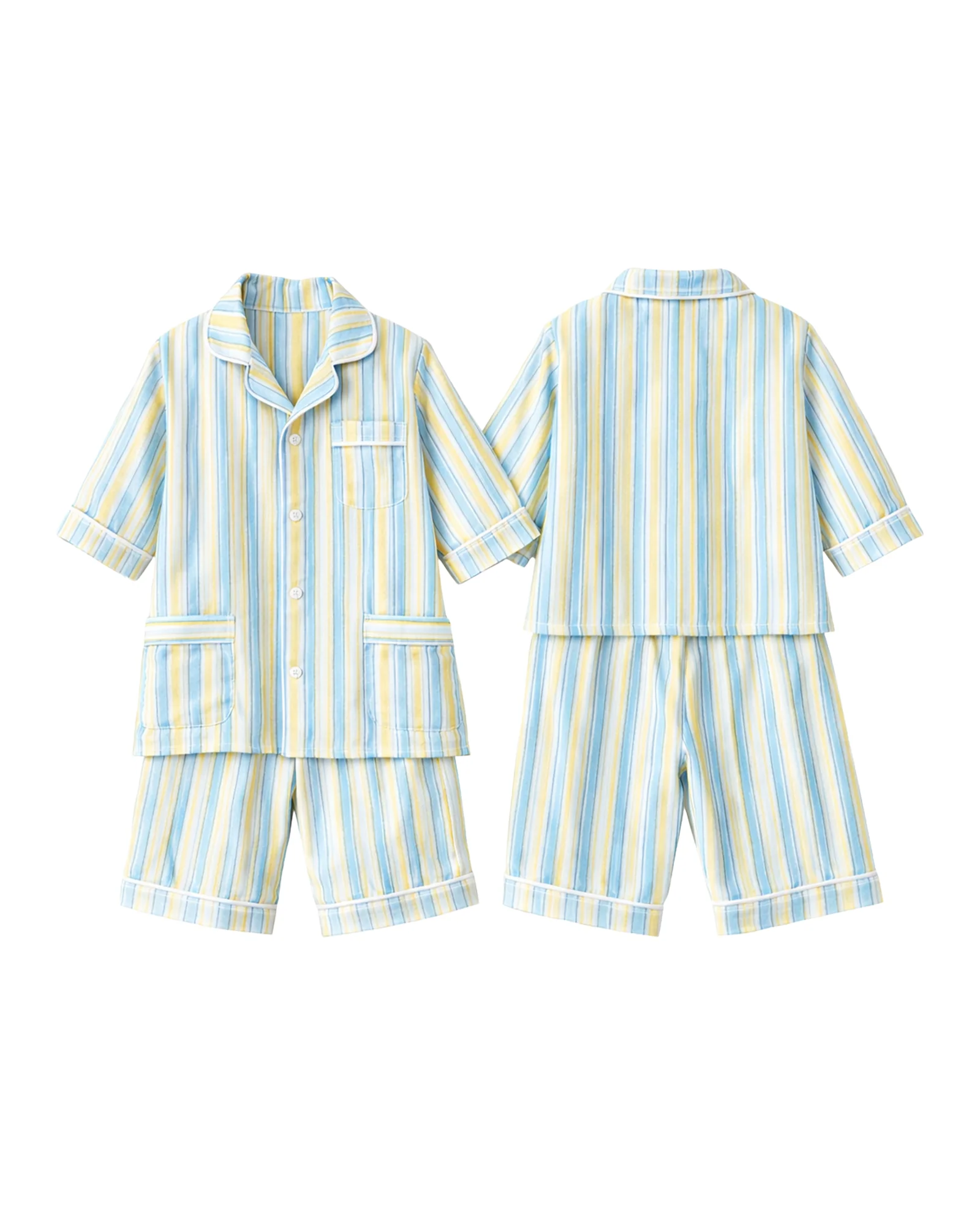 Pastel Stripe Short PJ Set