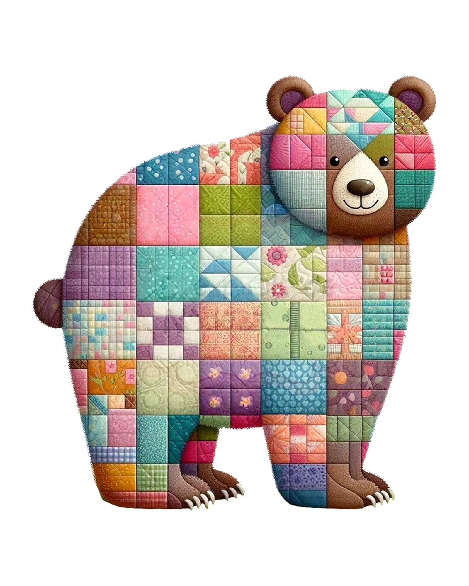 Quilted Bear Play Mat