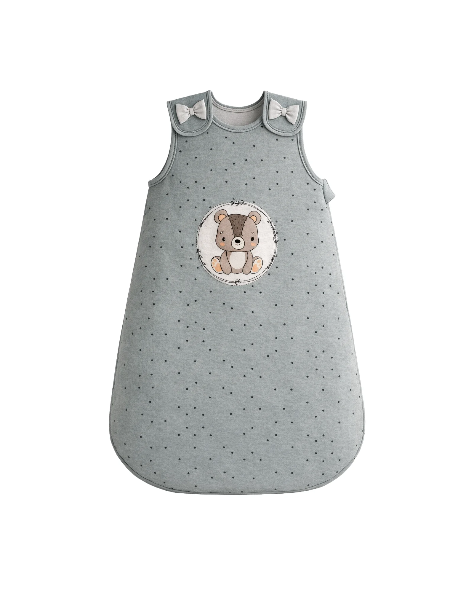 Dotted Bear Sleeping Bag