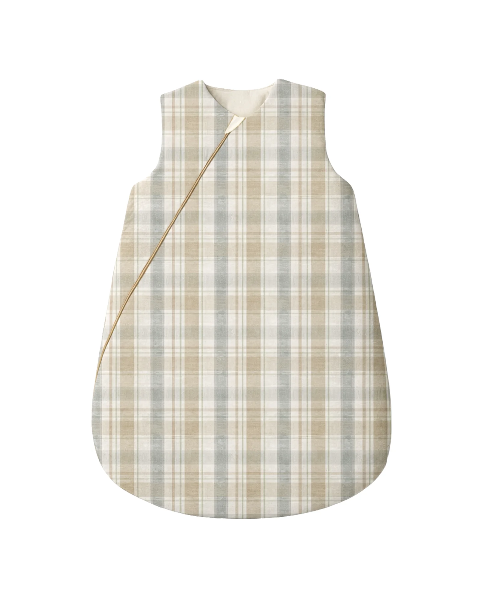 Neutral Tartan Sleeping Bag