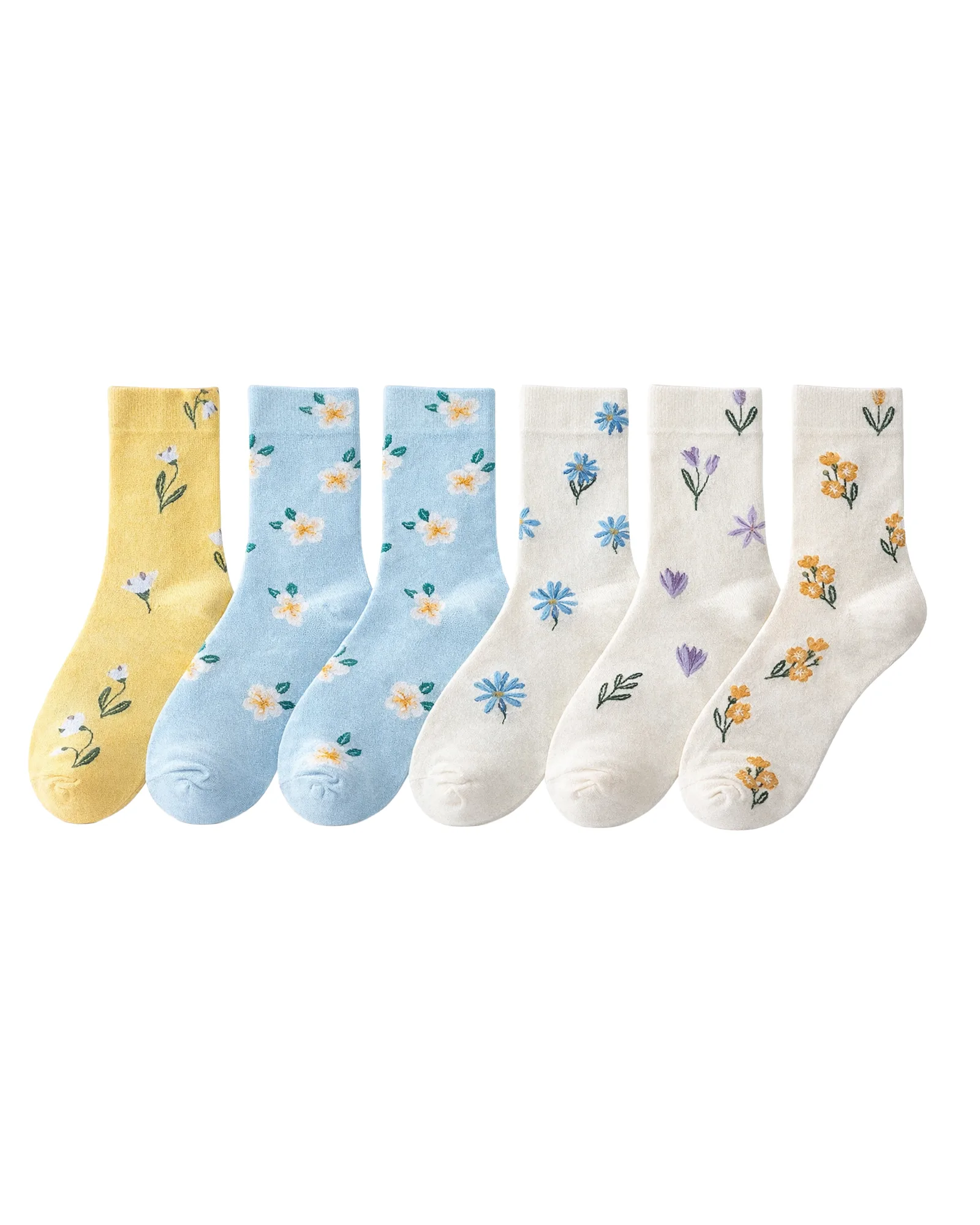 Ditsy Floral Crew Socks