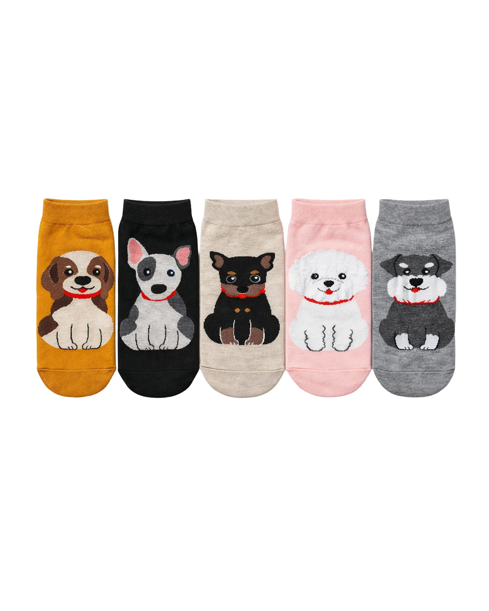 Puppy Parade Ankle Socks