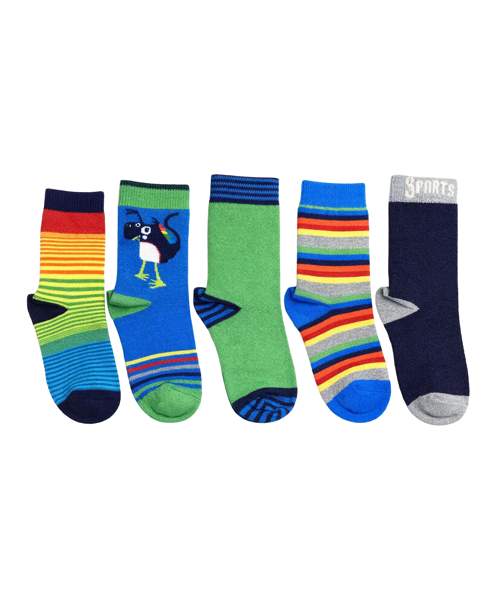 Rainbow Stripe Sports Socks