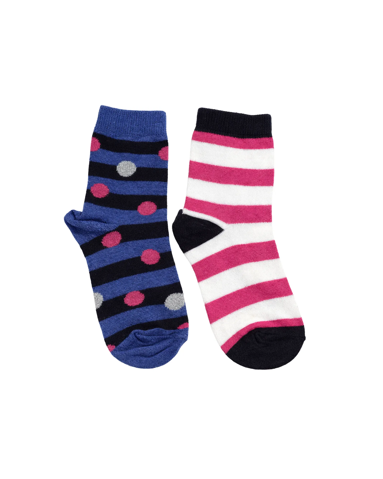 Spot & Stripe Ankle Socks