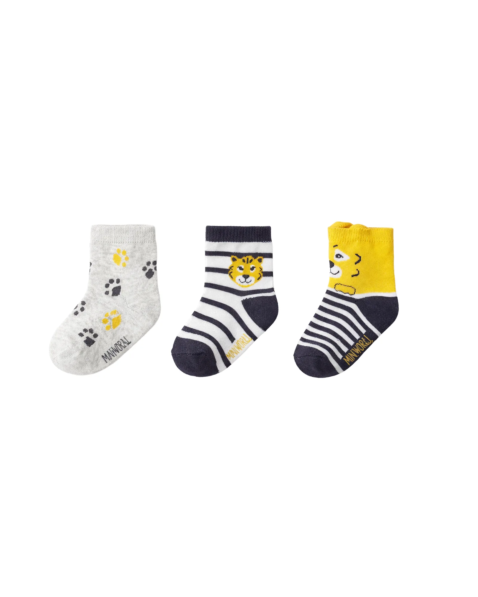Tiger Paw Ankle Socks