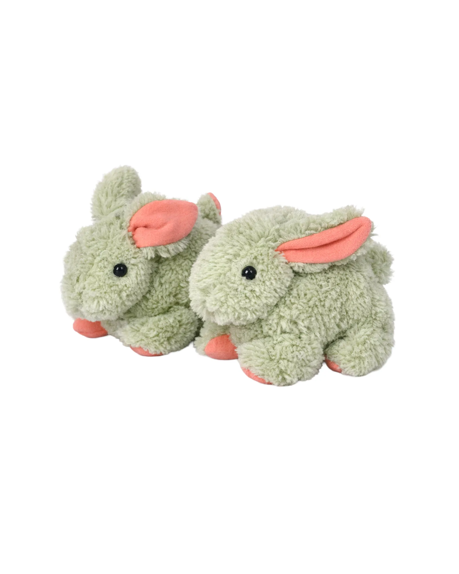 Green Bunny Pair Plush