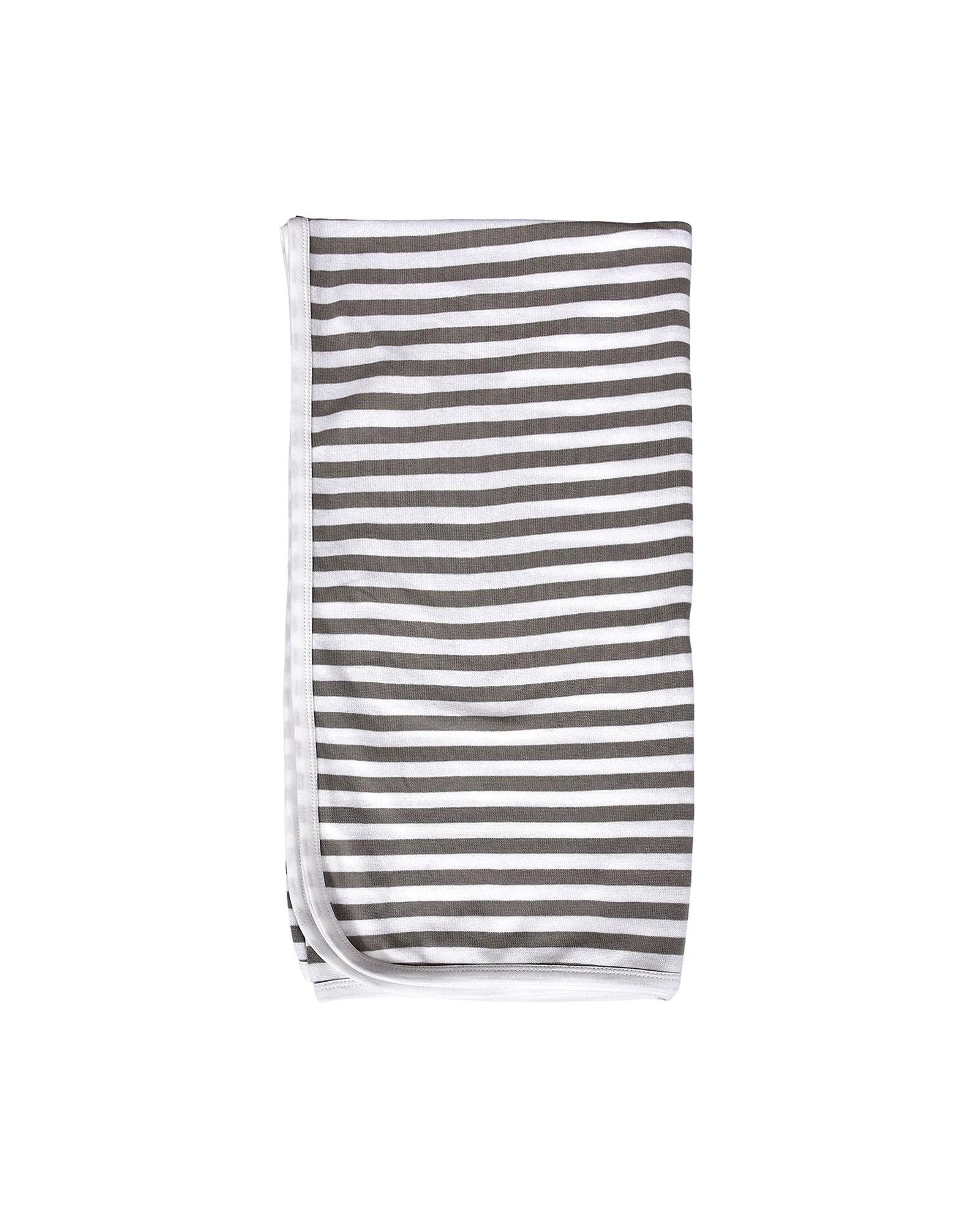 Grey Stripe Swaddle Blanket