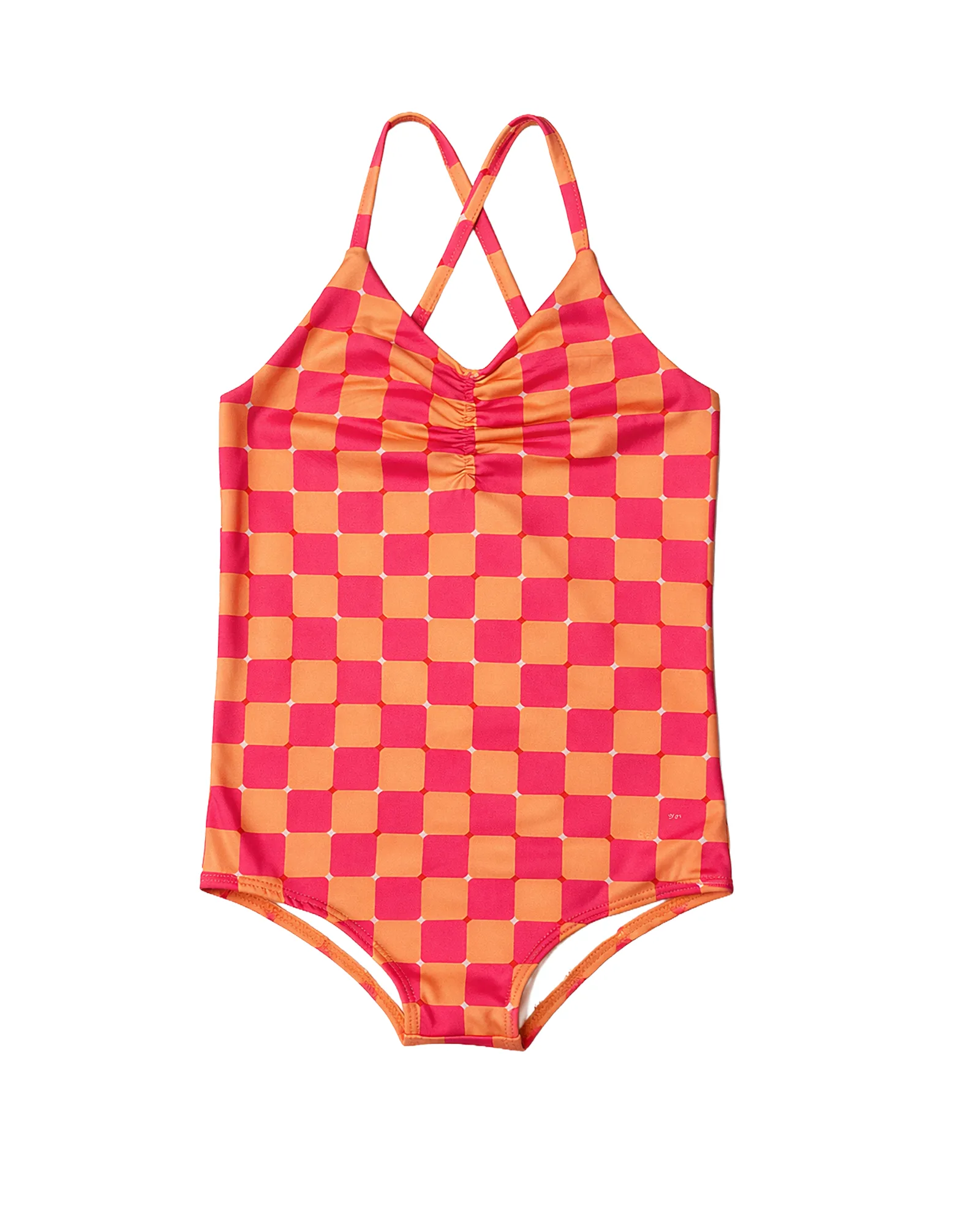 Retro Checker Swimsuit