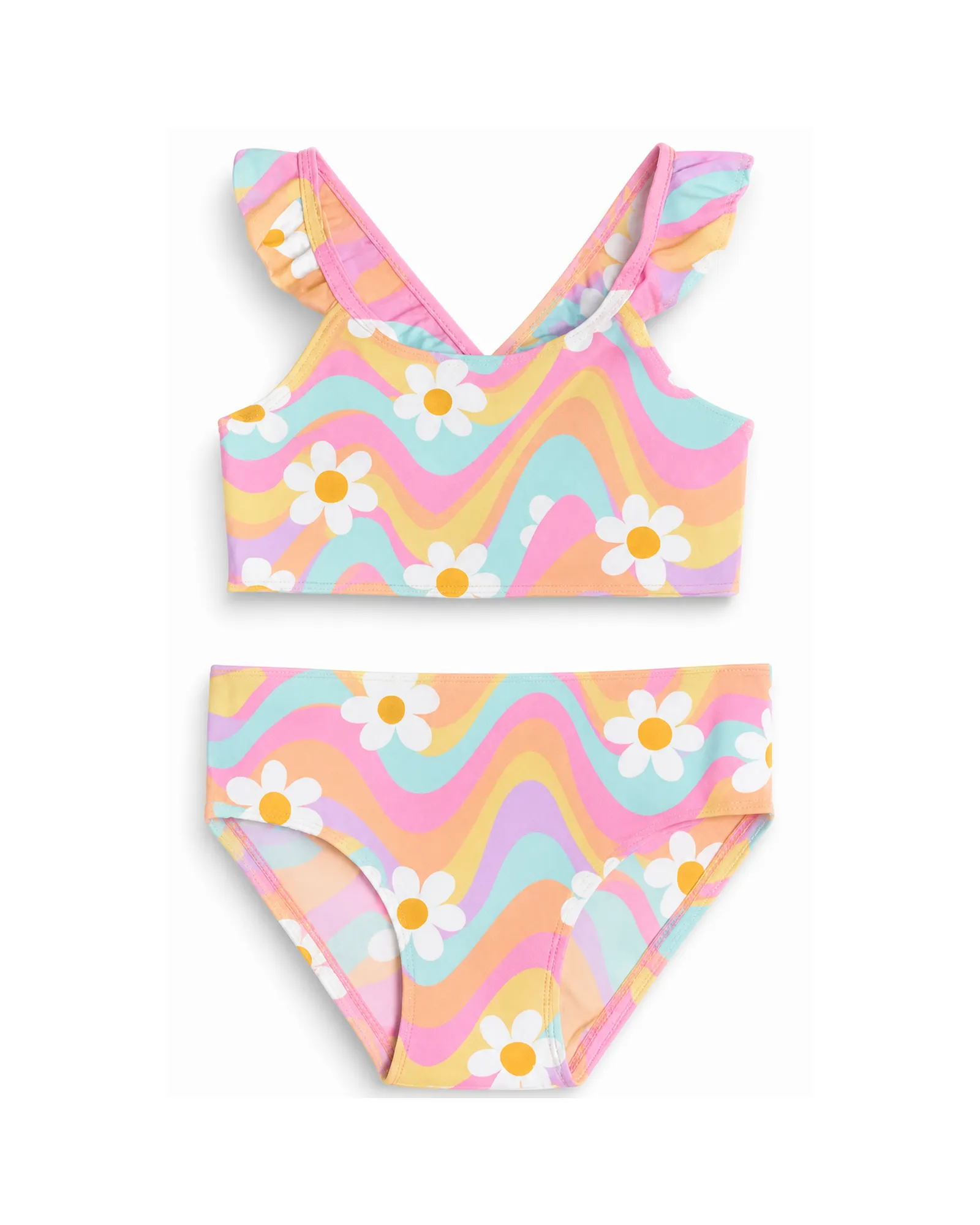Retro Floral Bikini Set