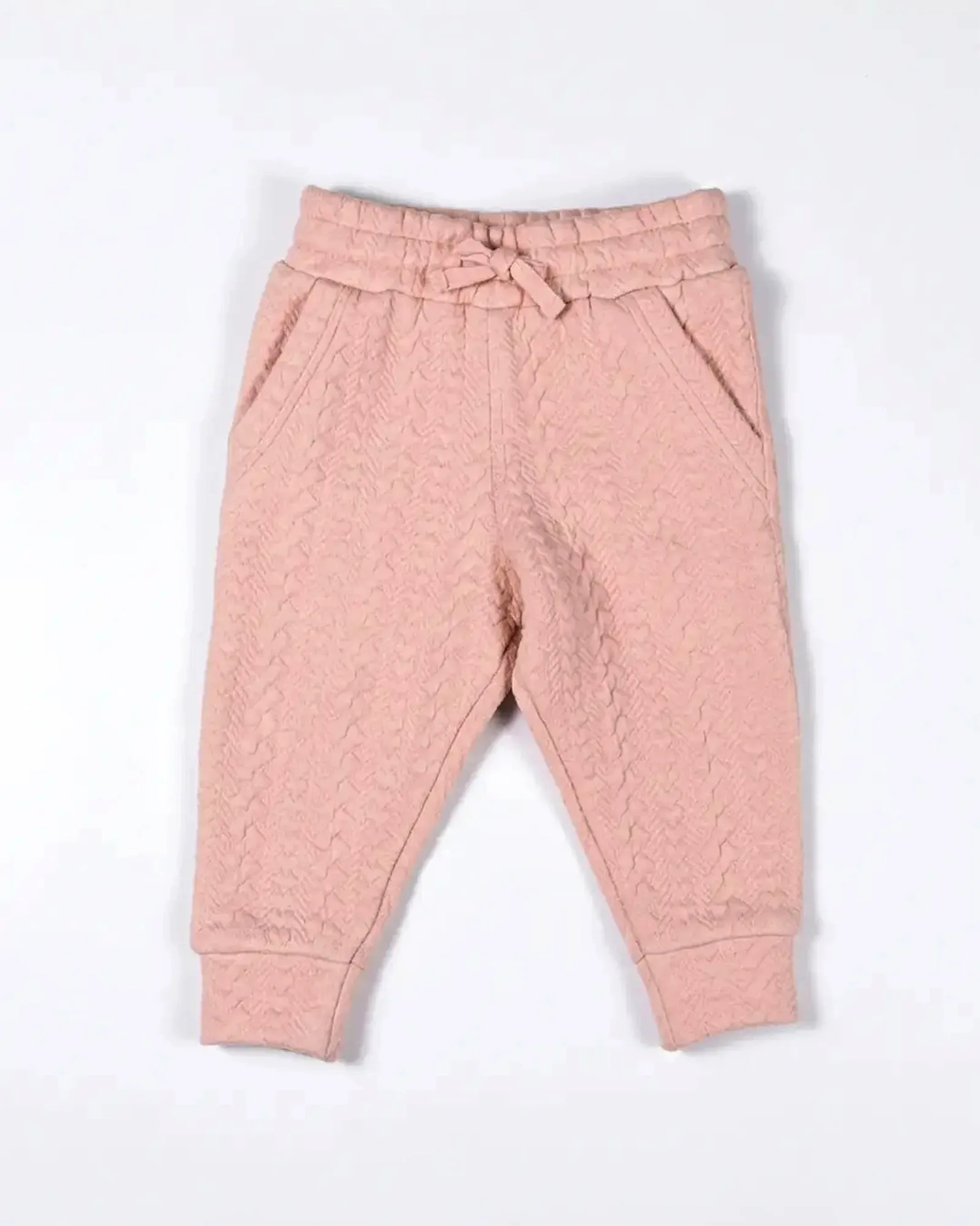 Cable Knit Jogger Pants