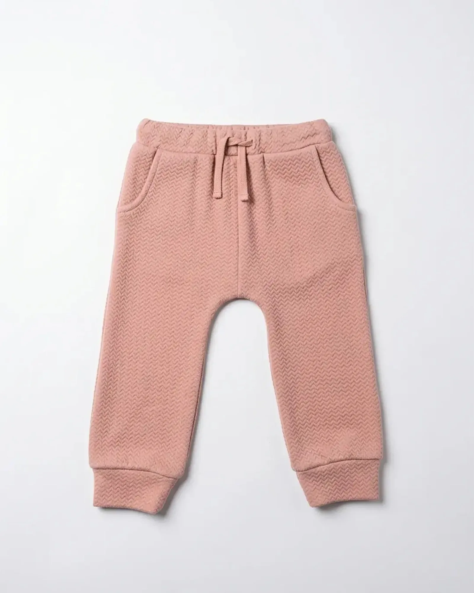 Waffle Knit Jogger Pants